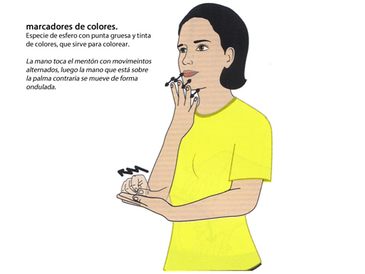 MARCADORES DE COLORES